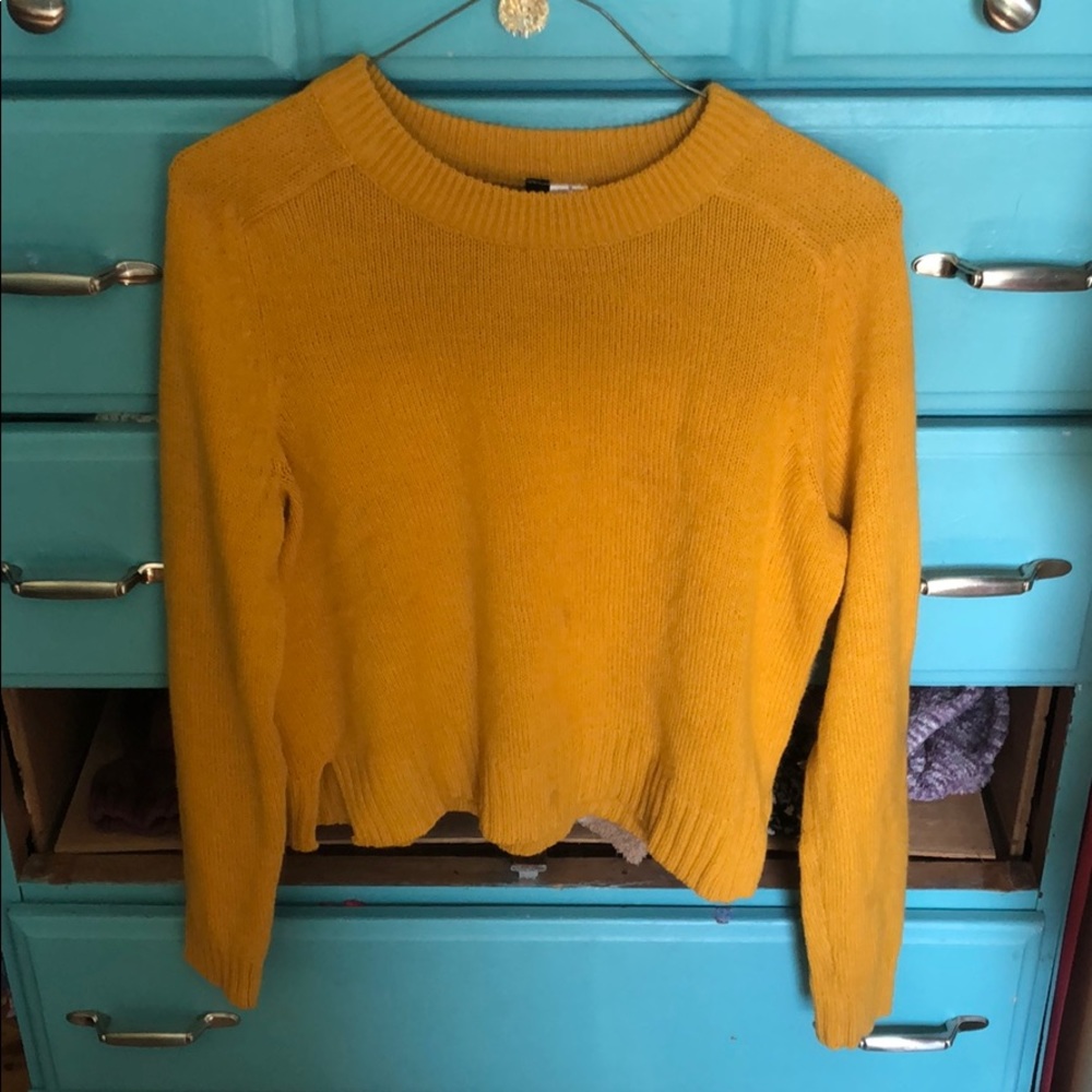 H&M mustard-color Sweater